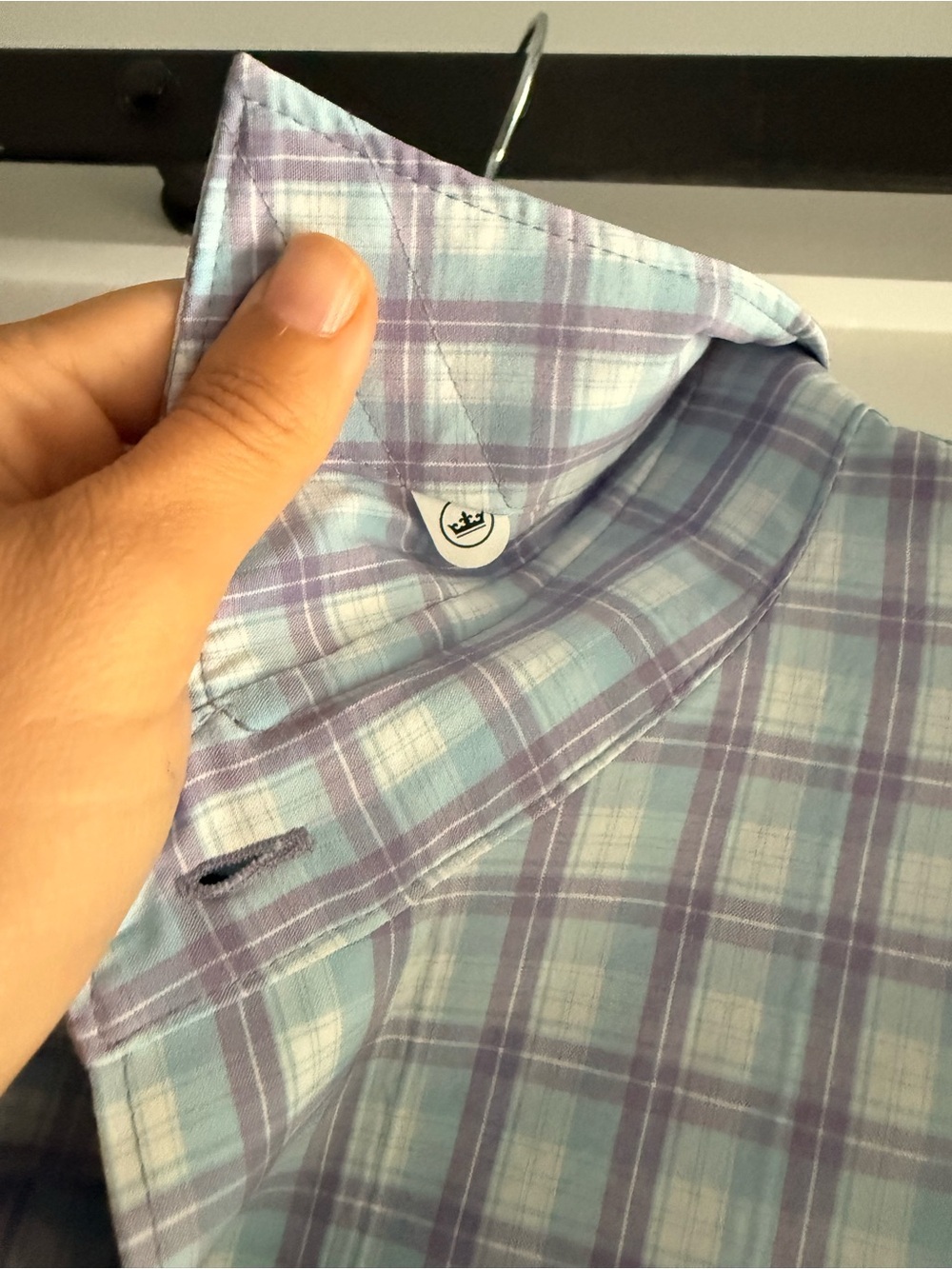 Peter Millar Men's Crown Crafted Crown Collection Button Down XL - Picture 3 of 4